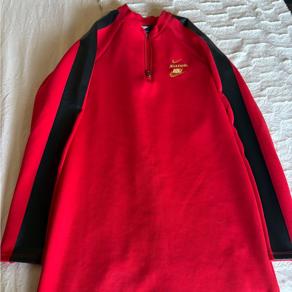 Nike Red long sleeve Dress
